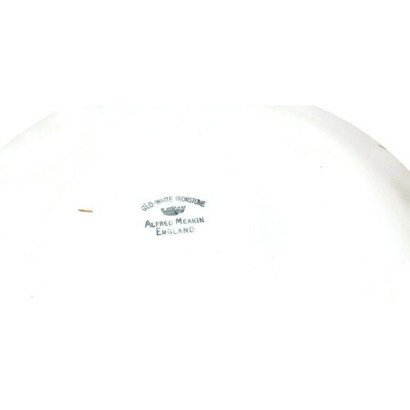 Alfred Meakin England 10" Plate Canada Provinces Coats of Arms Ironstone Vintage - Picture 3 of 3